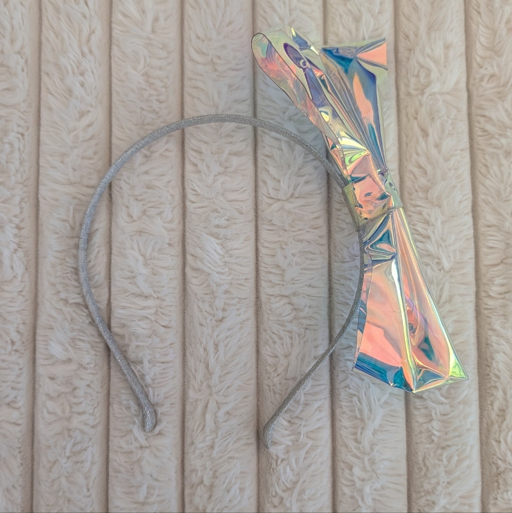 ✳️ FREE w/ Bundle - Holographic Bow Headband